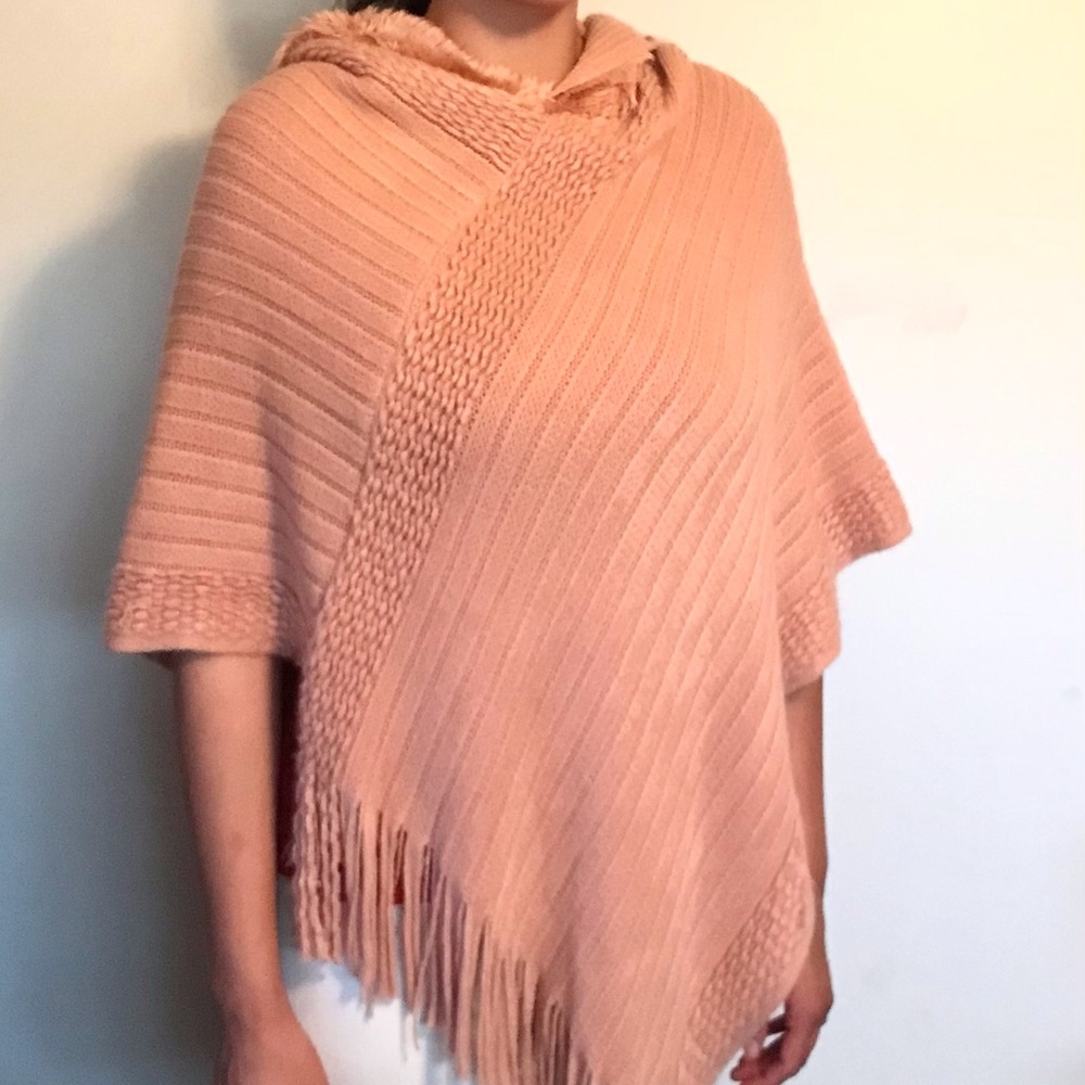 Dusty Pink Pinklicious Poncho